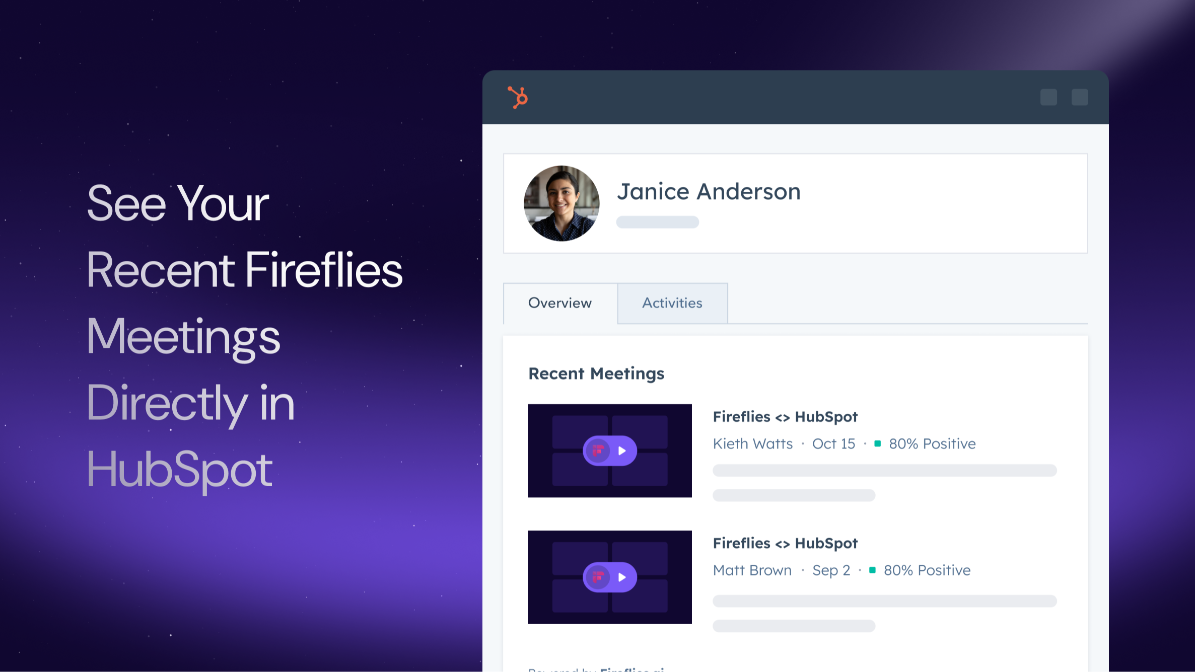 Fireflies.ai Call Transcripts HubSpot Integration | Connect Them Today